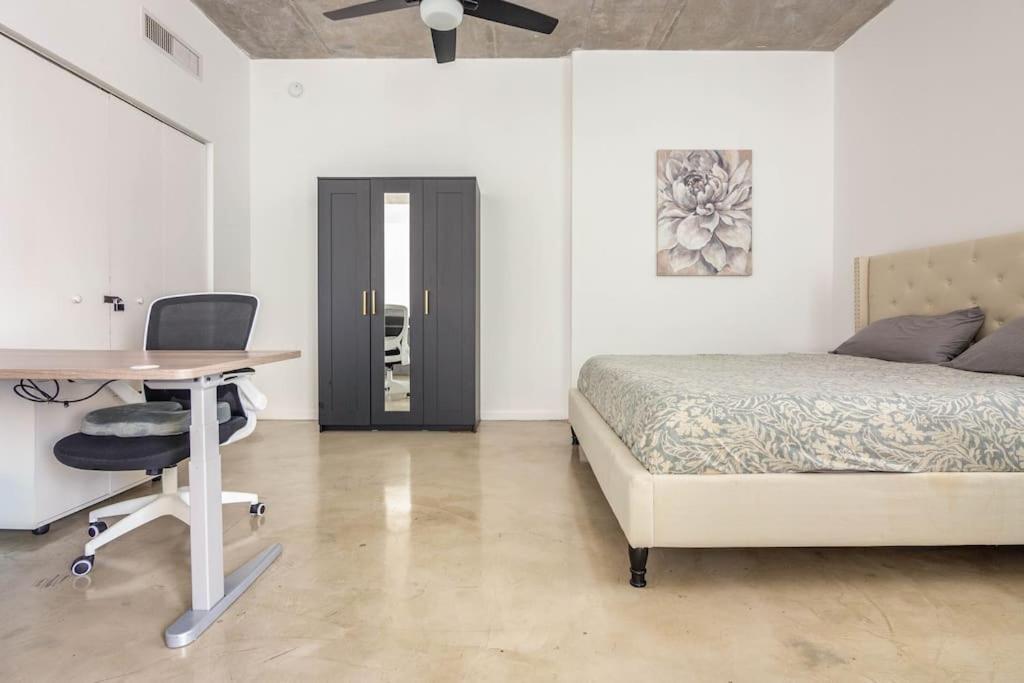 1Br Loft In Downtown With Bay View And Workspace Miami Esterno foto