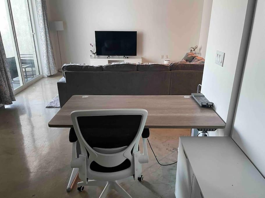 1Br Loft In Downtown With Bay View And Workspace Miami Esterno foto